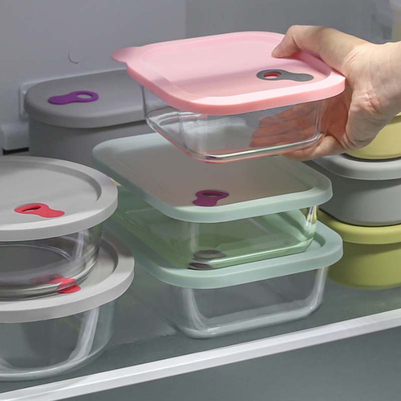 가정에서 활용하기 좋은 냉동보관 유리 용기, 전자레인지와 오븐도 OK!