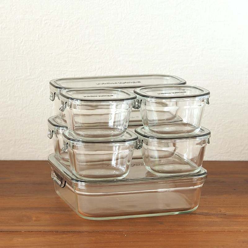일상에서 유용한 내열 유리 반찬통, 깔끔하게 정리하세요!
