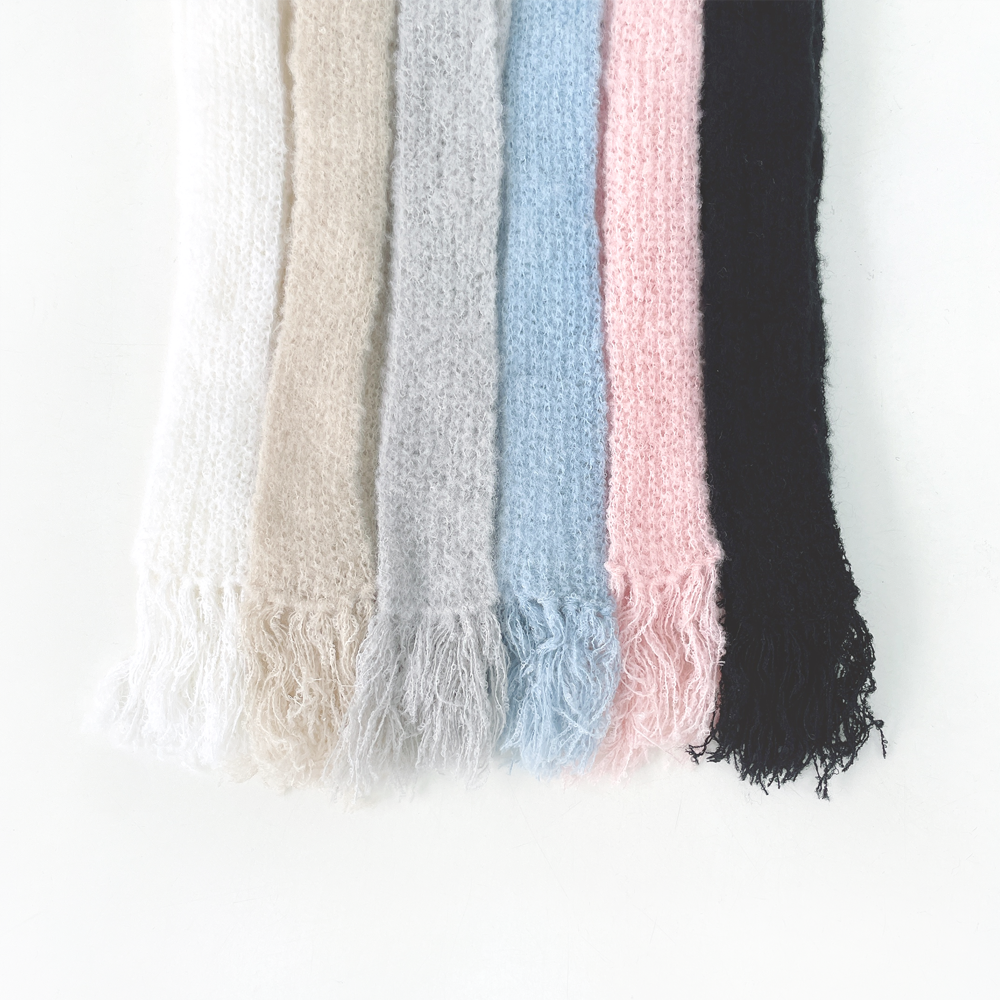 겨울철 따뜻하고 귀여운 니트 머플러, 이렇게 선택하세요!