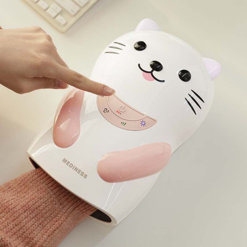 집에서 간편하게 피로 풀기! 냥이 공기압 온열 손마사지기 추천