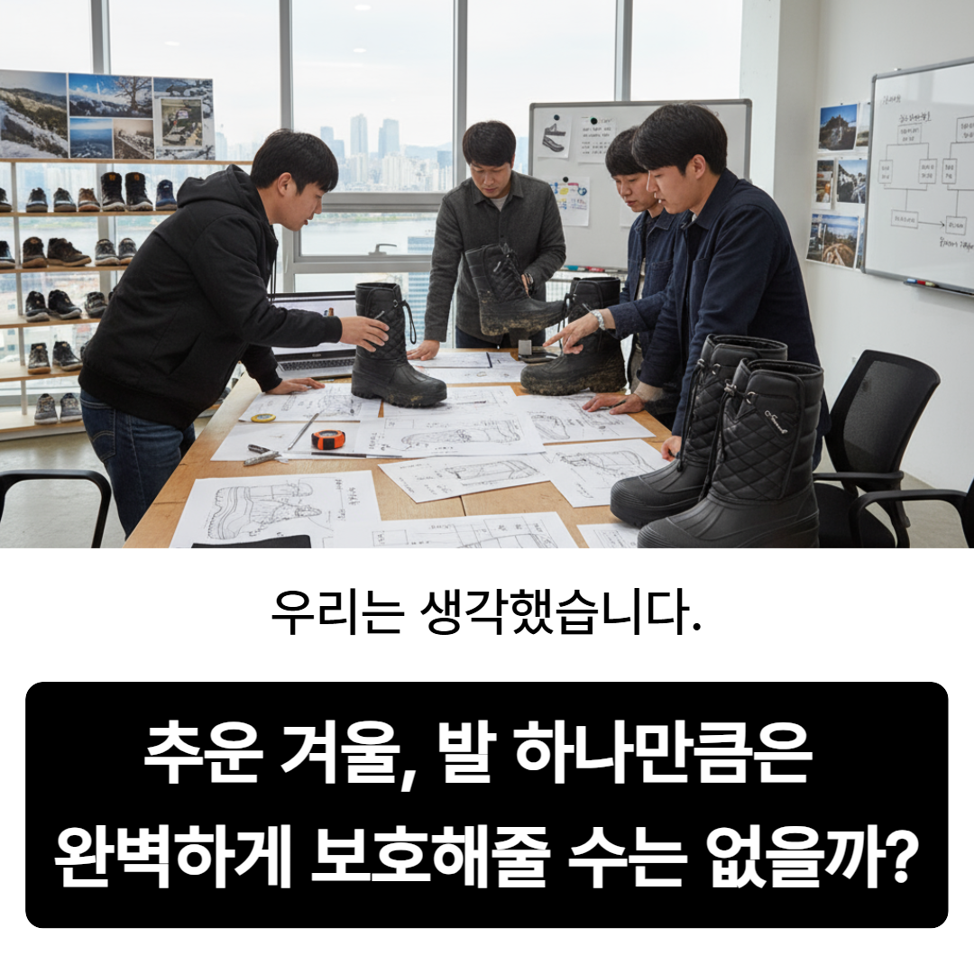 남성 겨울철 따뜻하고 방수되는 방한화 추천! 실용적이고 스타일리시하게 준비하세요