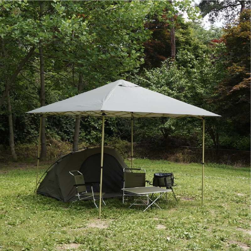 캠핑에 딱 맞는 3미터 캐노피 천막, 쉽게 설치하고 즐기세요!