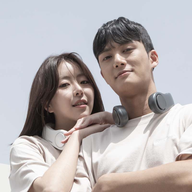 편하게 목에 착용하는 냉각기, 디센느 넥밴드 선풍기 추천!