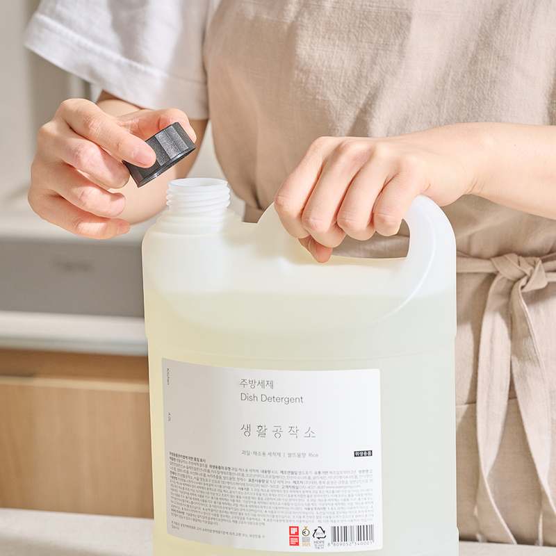 가성비 좋은 대용량 주방세제, 자몽향으로 상쾌하게 세척하세요!