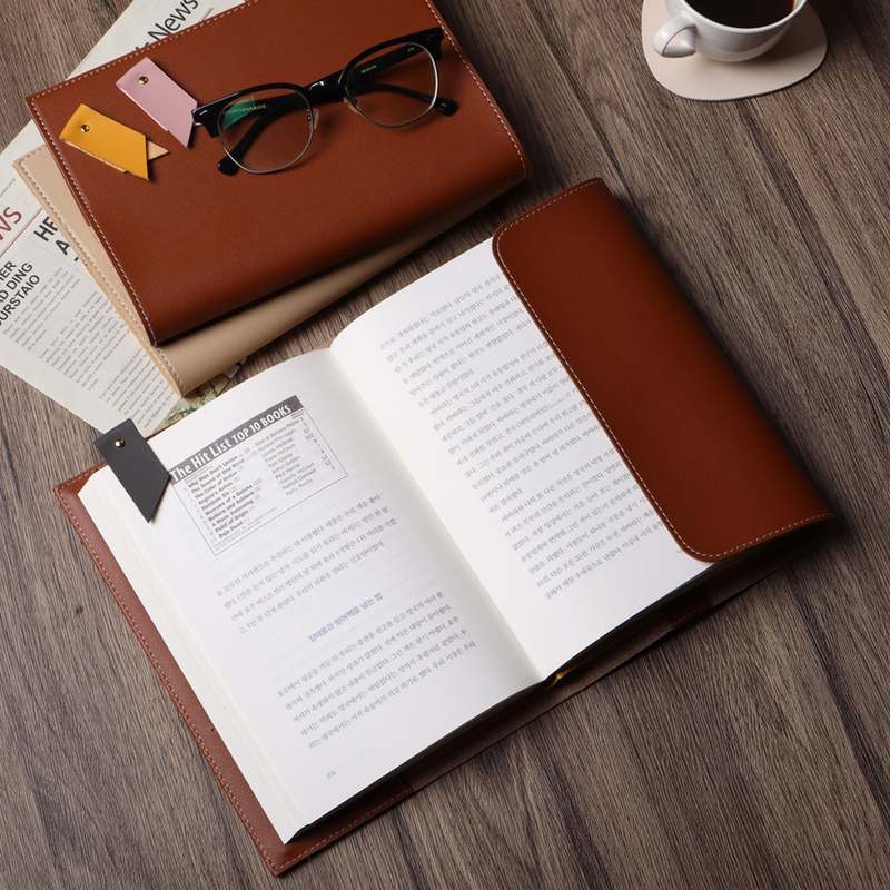 가죽으로 만든 북커버와 책커버, 민음사 다이어리 46판 B6를 소개할게요