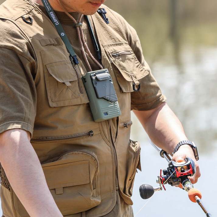 휴대하기 편한 손 선풍기, 크레모아 클립팬으로 더 시원하게!