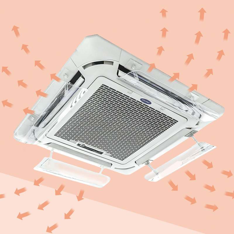 쉽고 빠르게 설치하는 천장형 에어컨 가림막, 윈드플렉스 소개