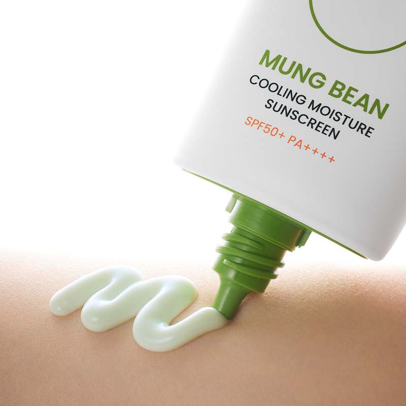 가볍고 시원하게 피부를 보호하는 녹두 쿨링 선크림 추천!