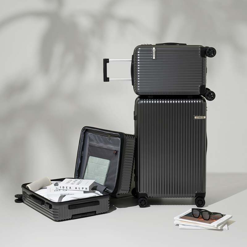 튼튼하고 편리한 폴리카보네이트 캐리어, 이제는 바퀴 교체까지 가능해요!