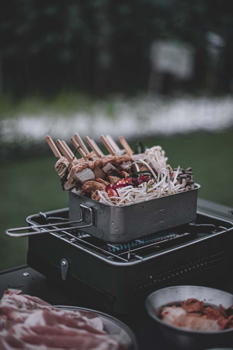 캠핑이나 군용으로 딱! 스테인리스 사각 반합 추천해요