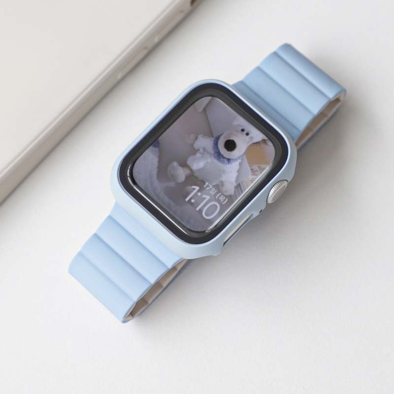 애플워치 스트랩 새 버전, 실리콘 마그네틱 밴드로 더 편하게 교체해보세요!