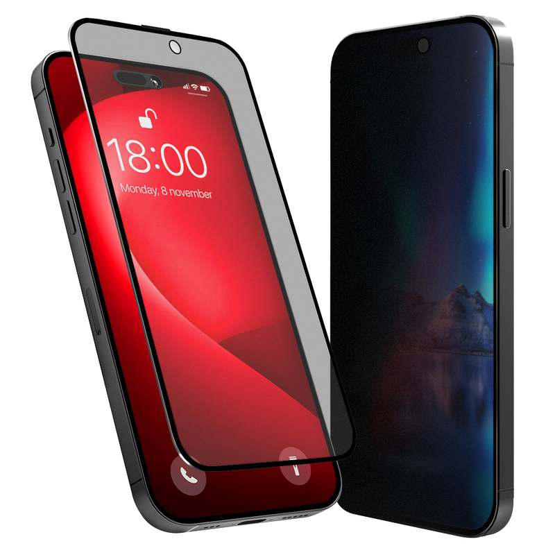 아이폰 보호를 위한 완벽한 액정 강화유리, 풀커버로 안전하게!