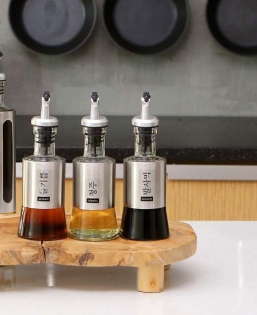 쉽고 깔끔하게 조미료를 정리하는 방법, 더쉐프 양념통세트 추천해요!