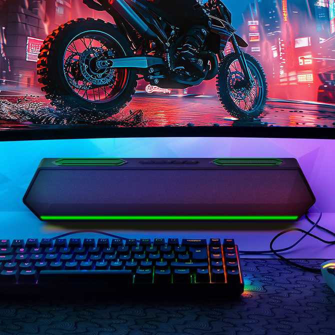 편하게 사용할 수 있는 게이밍 사운드바, 제닉스 TITAN SB9 소개