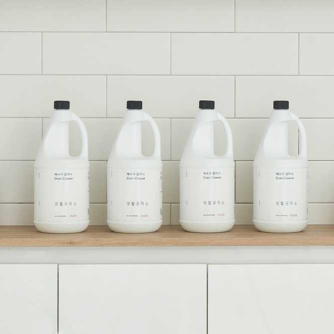쉽고 간편하게 배수구 청소하는 방법, 생활공작소 배수구클리너 추천
