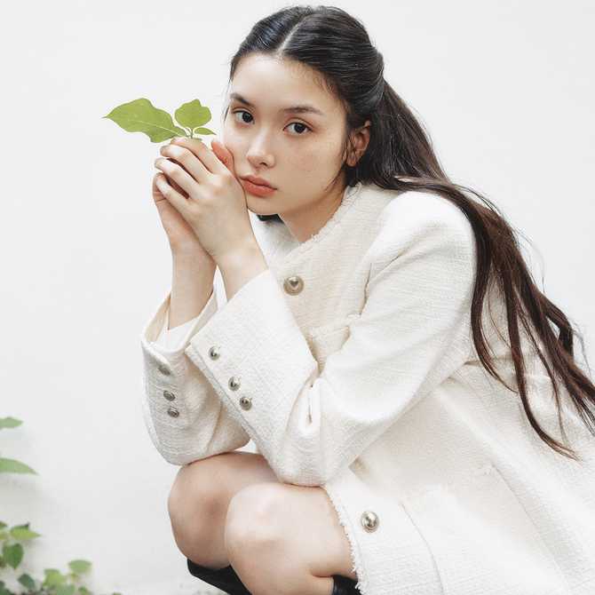 편하게 입기 좋은 트위드 자켓, 로엠 미디 자켓 소개