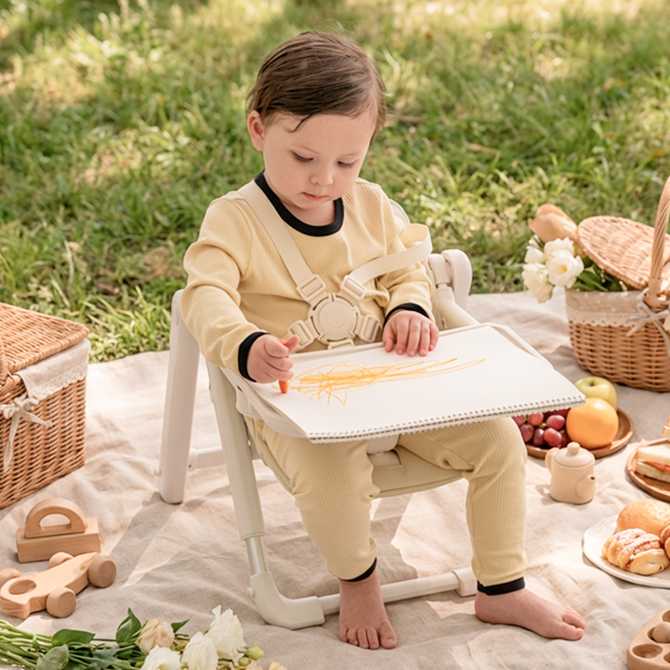 휴대하기 편한 아기 부스터 의자, 아가드 유아 식탁 의자 소개