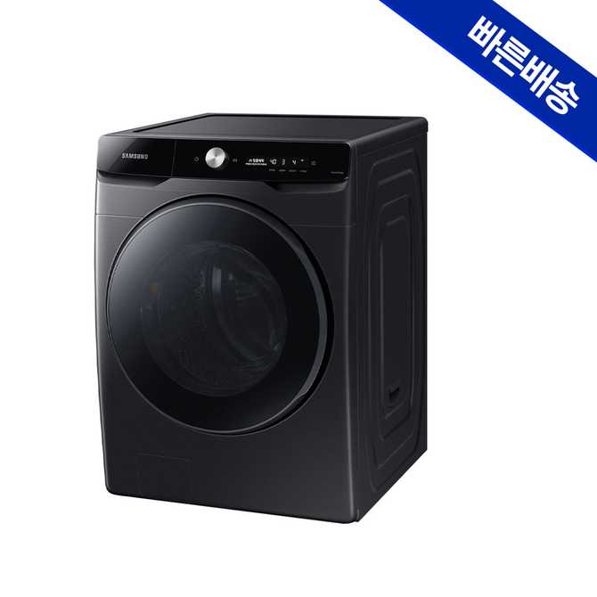 가성비 좋은 대용량 세탁기, 삼성 AI 세탁기 WF25DG8650BV 블랙