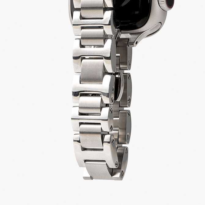 애플워치 호환 메탈 슬림 스트랩, 깔끔하고 세련된 선택