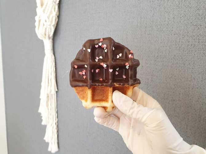 아이들이 좋아하는 달콤한 벨기에 와플, 간편하게 즐기세요!