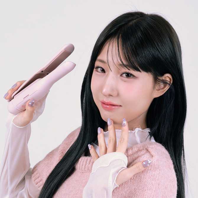 휴대하기 좋은 무선 고데기, 여행이나 출근길에 딱이에요!