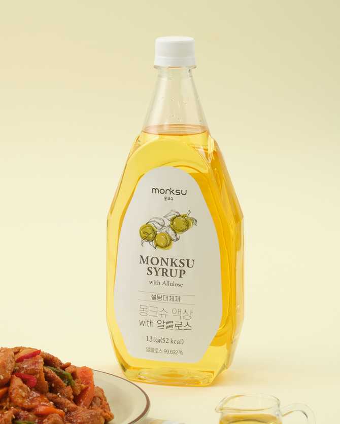 대용량으로 간편하게! 몽크슈 액상 알룰로스 설탕 대체재 소개