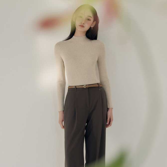 편하게 입기 좋은 반넥 골지 스웨터, 어떤 점이 좋을까?