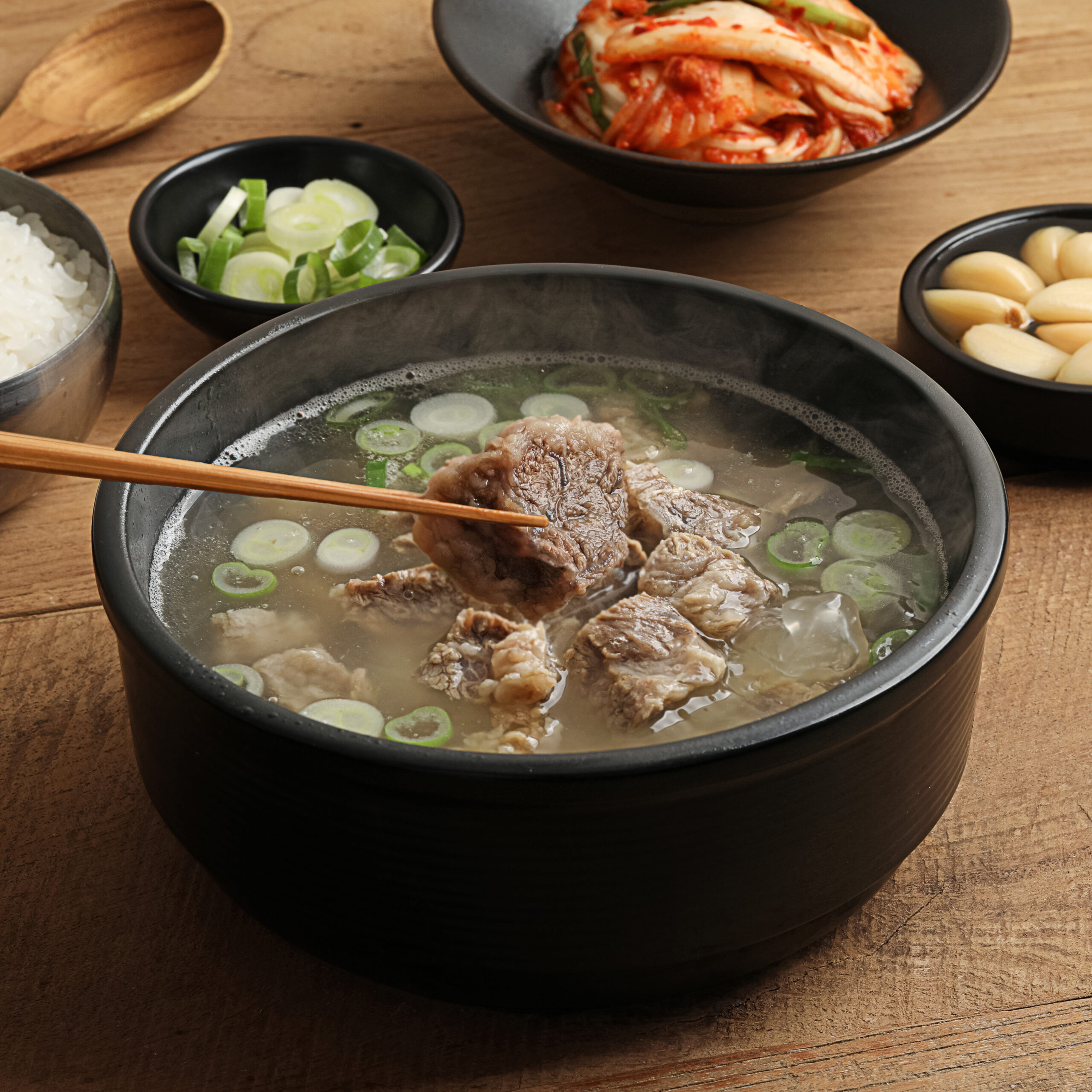 극소수 순살 소 갈비탕 1팩 뼈없는 보양식 맑은 사골 밀키트 간편조리 국밥 우사골