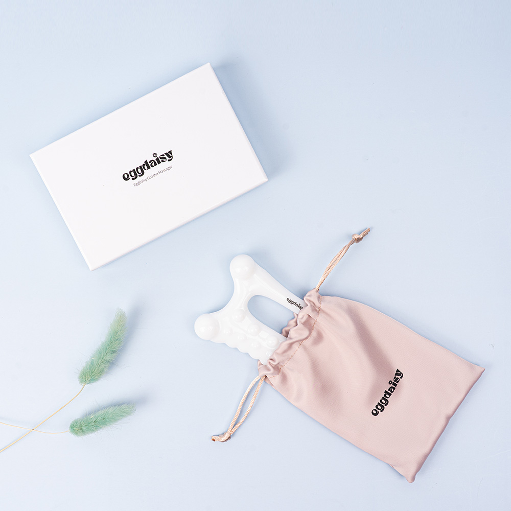 에그데이지 바디 괄사 마사지기 얼굴 종아리 괄사 두피 승모근 림프