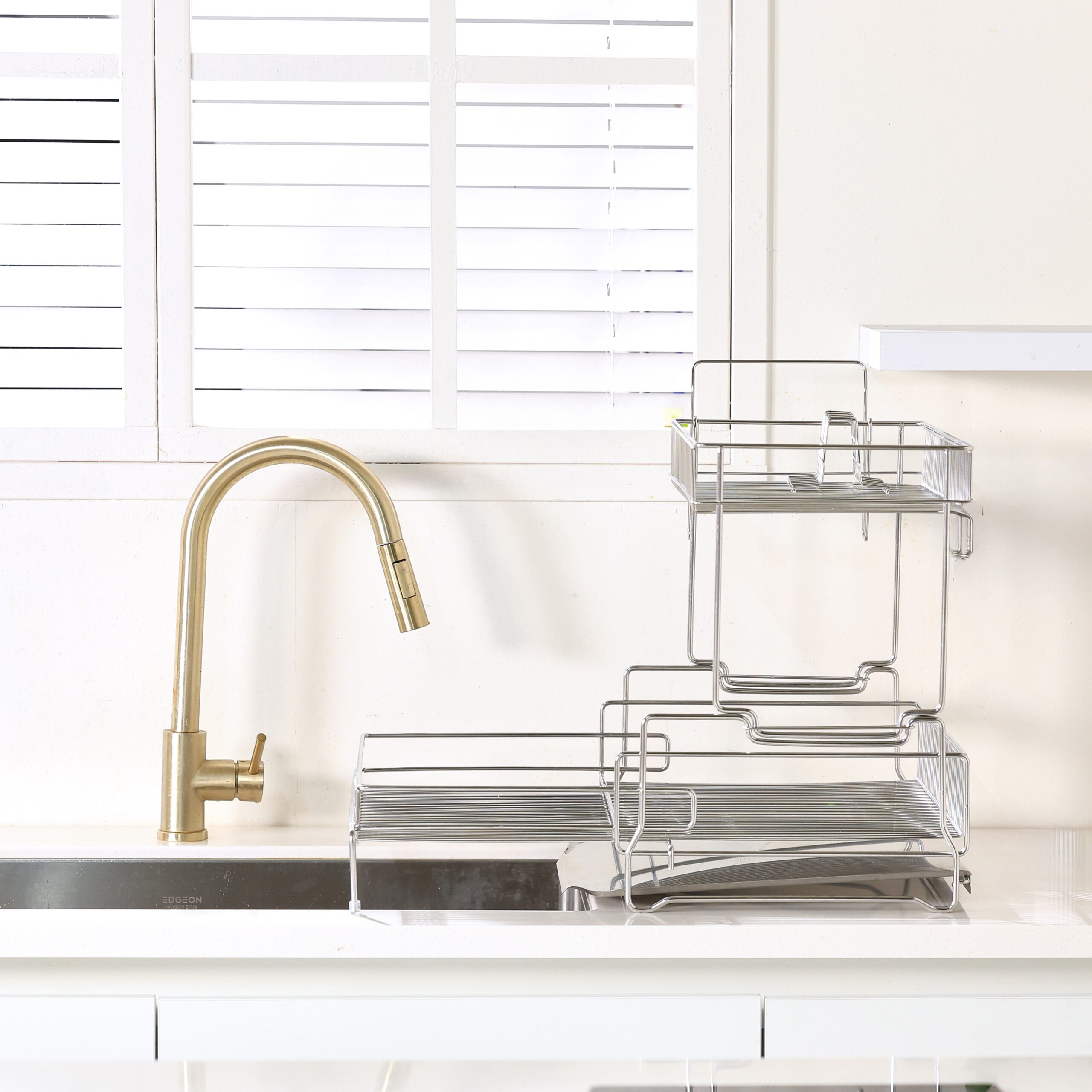 집에서 쉽게 사용하는 확장형 식기 건조대, 깔끔하게 정리하는 방법