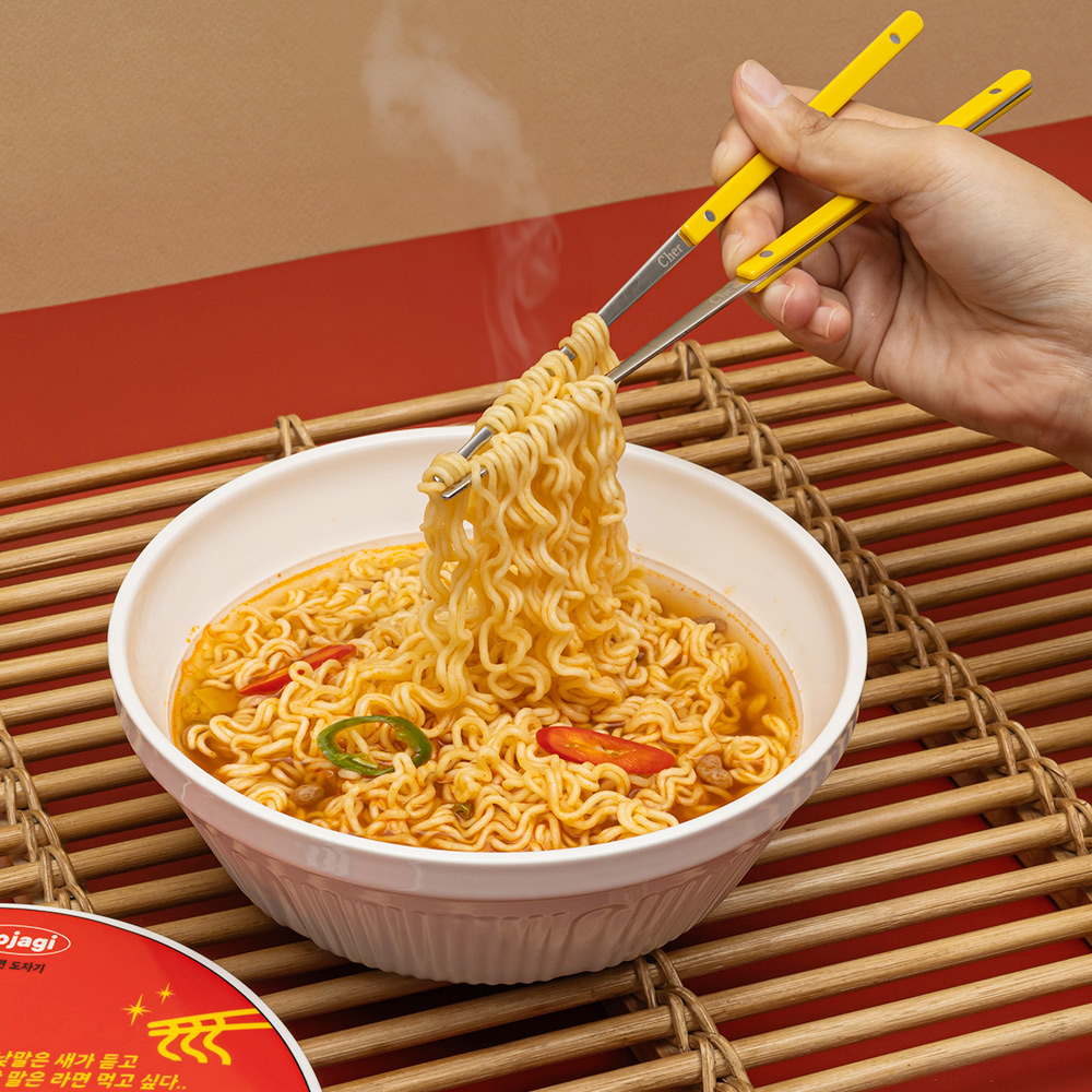 집들이 선물로 딱! 국산 도자기 컵라면 세트로 분위기 업!