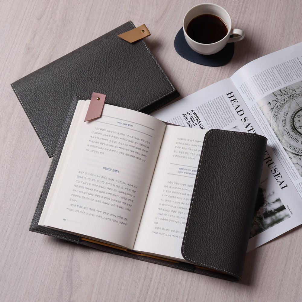 집에서 쉽게 만나는 가죽 북커버, 오브리즈 토고 북커버 추천해요!