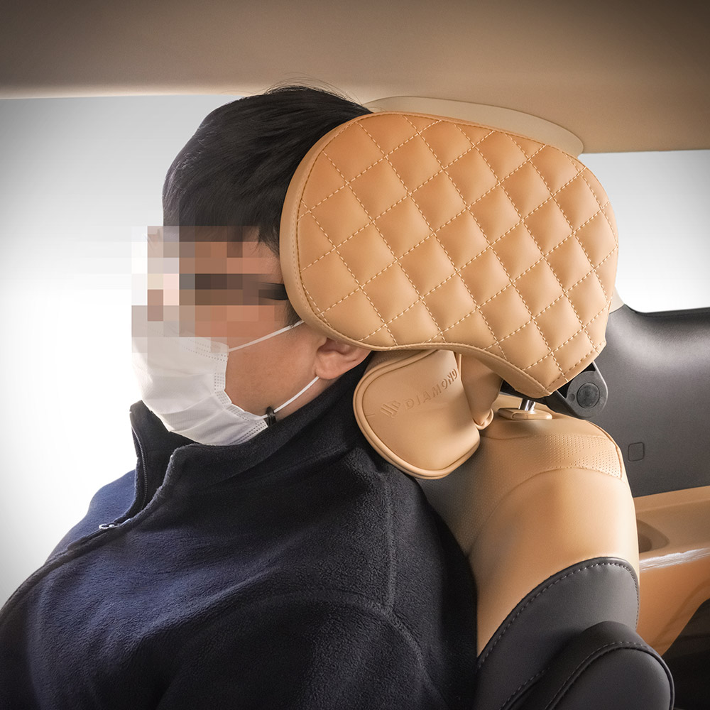 차량용 머리받침으로 편안함과 스타일을 동시에! 크레이지몬스터 퀼팅 헤드레스트 추천