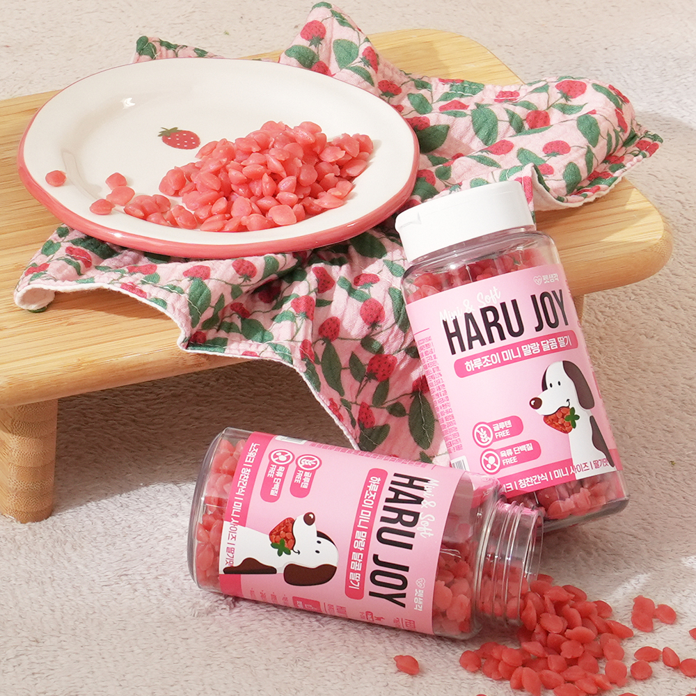 우리 강아지 건강을 위한 저칼로리 간식, 노즈워크와 훈련에 딱 좋아요!