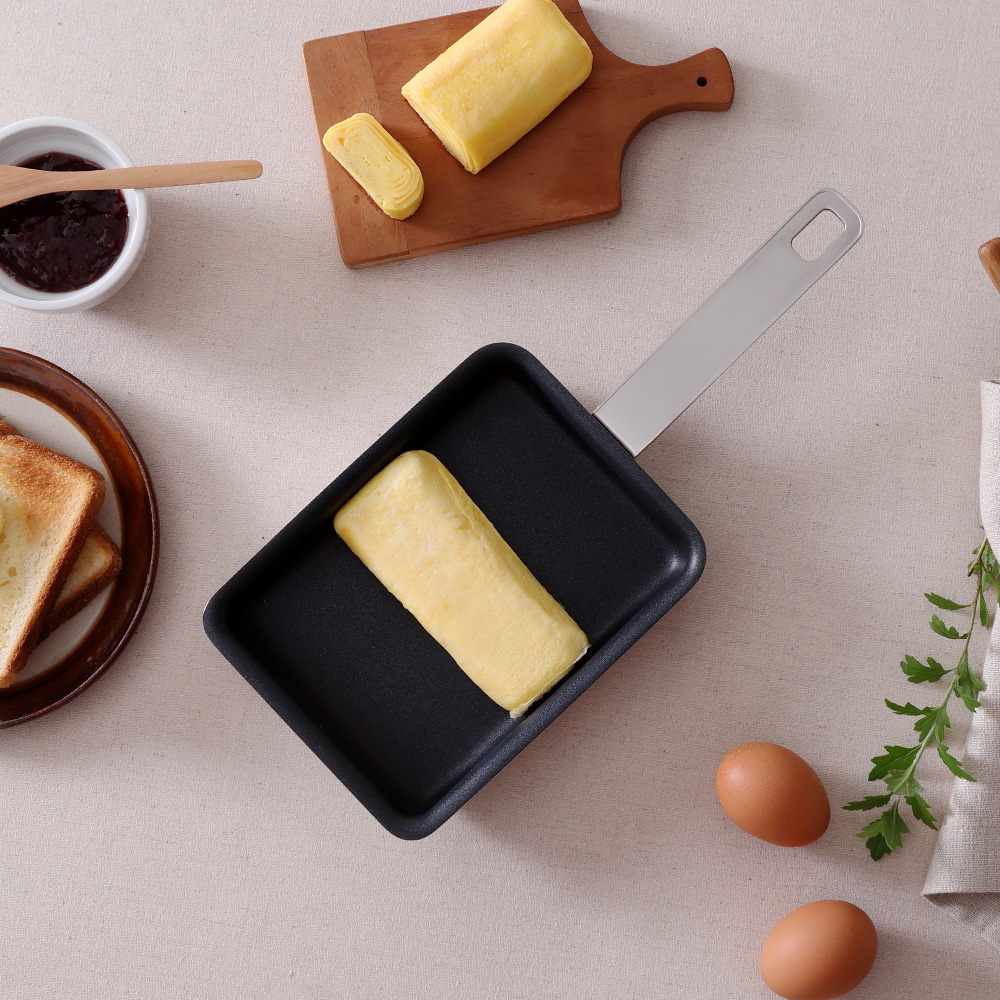 가정에서 딱! 편리하게 사용하는 사각팬으로 요리의 즐거움 더하기