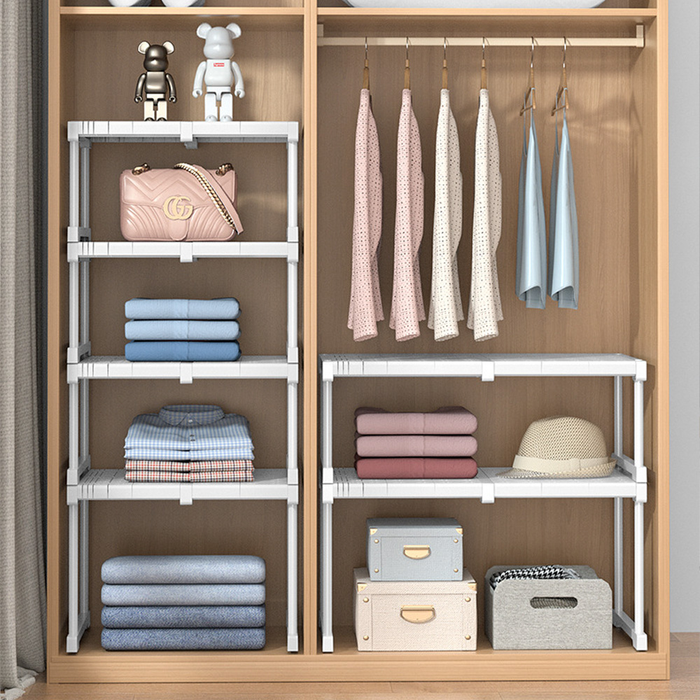 내 맘대로 길이 조절이 가능한 옷장 정리함으로 깔끔하게 정리해보세요!