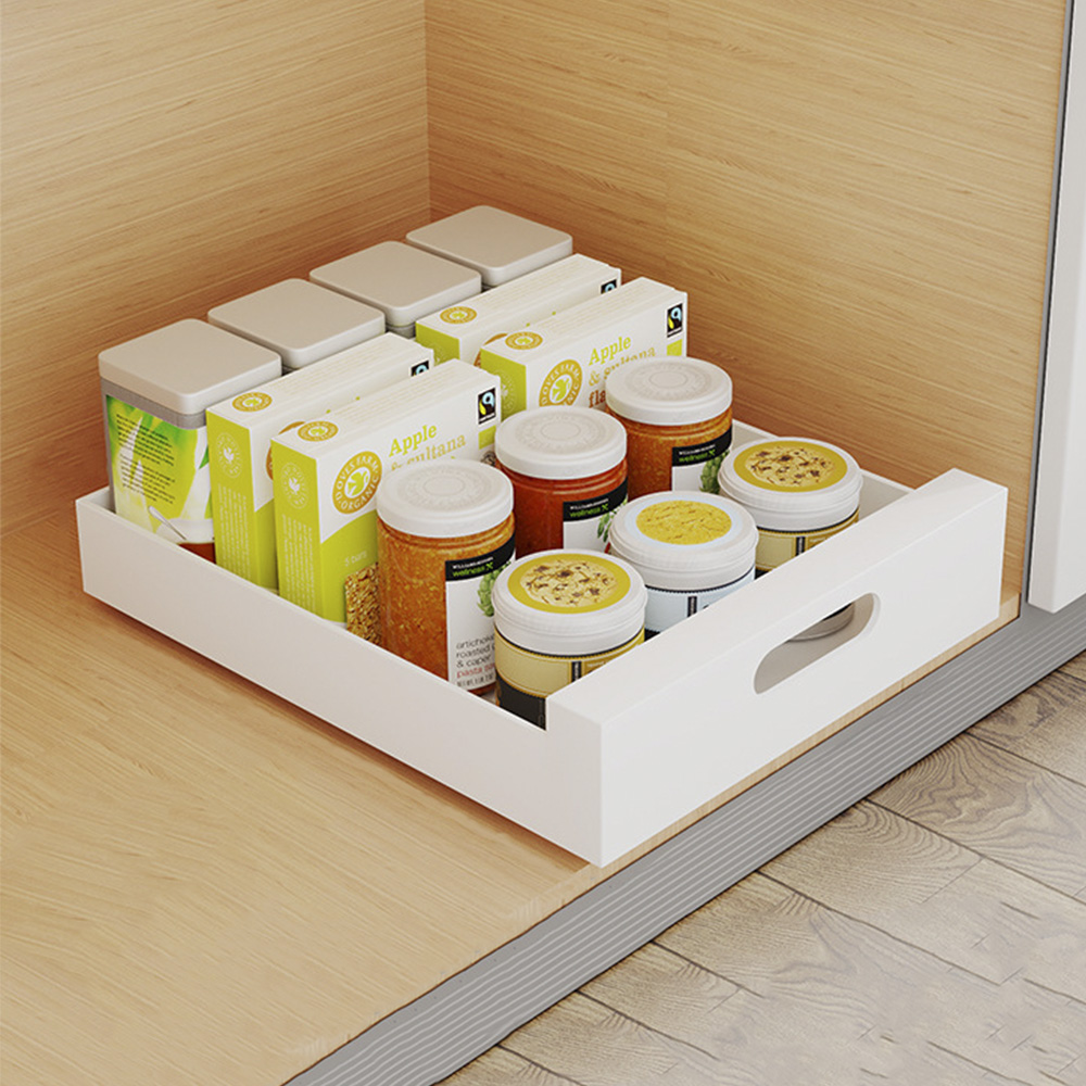 쉽고 깔끔하게 정리하는 주방 슬라이딩 선반, 이렇게 사용해보세요!