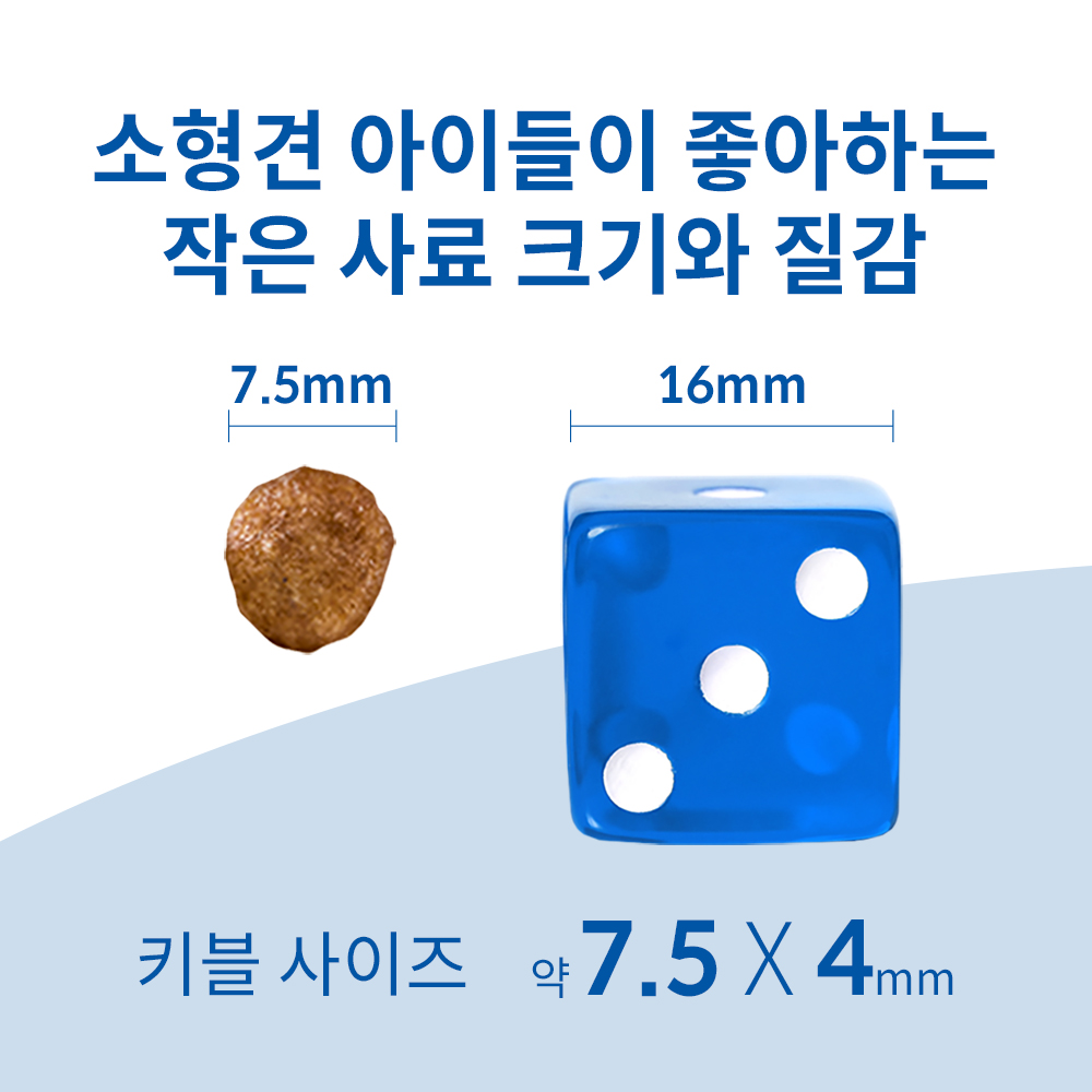 강아지에게 딱 맞는 사료, 어덜트 스몰 앤 미니 1.5kg로 건강 챙기기