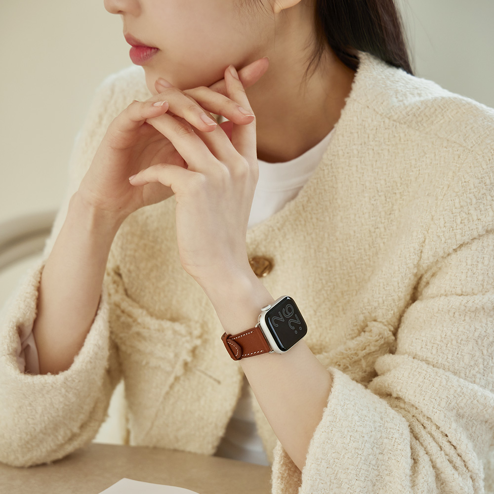 애플워치 11과 10에 딱 맞는 가죽 시계줄, 어떤 점이 좋을까?