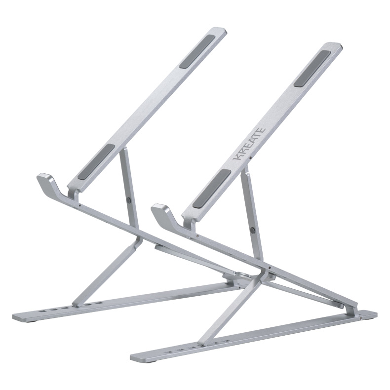 일상에서 딱 맞는 노트북 거치대, 알루미늄으로 깔끔하게!