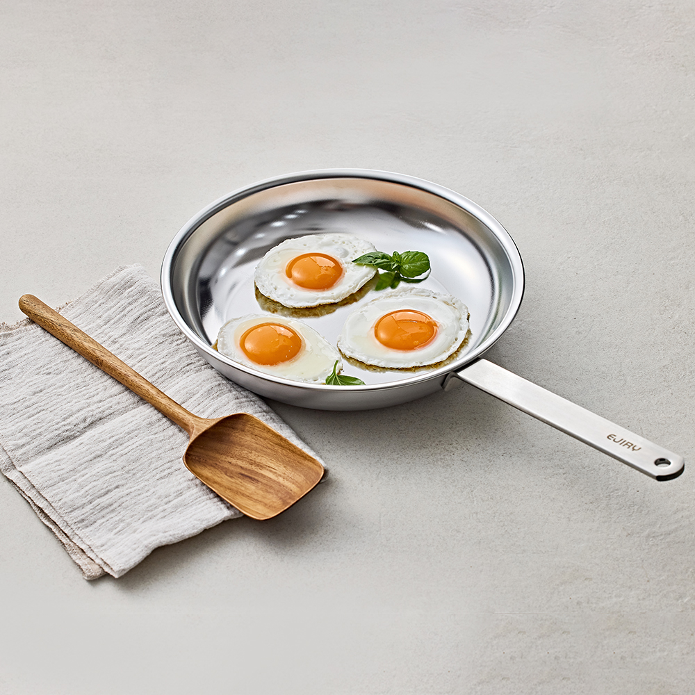 가정에서 쉽게 사용하는 1+1 에지리 제노 프라이팬, 무연마제와 국내산 스텐으로 안전하게!