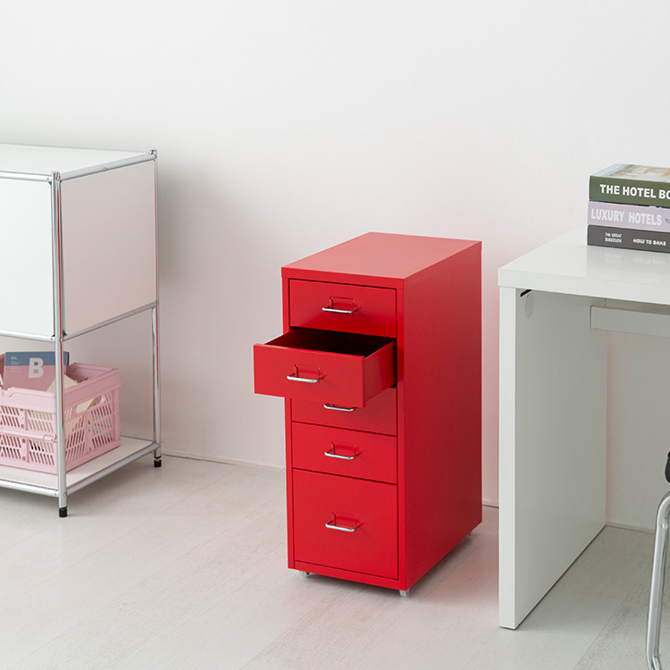 실용적이면서도 깔끔한 서랍장, 집안 정리의 핵심 아이템