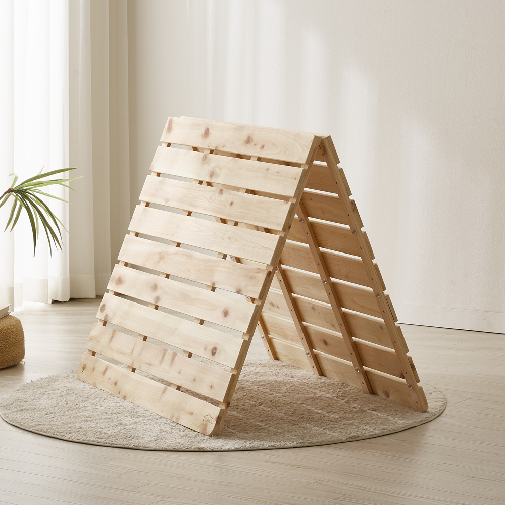 편백나무로 만든 침대 프레임과 원목 깔판, 매트리스 받침대 추천