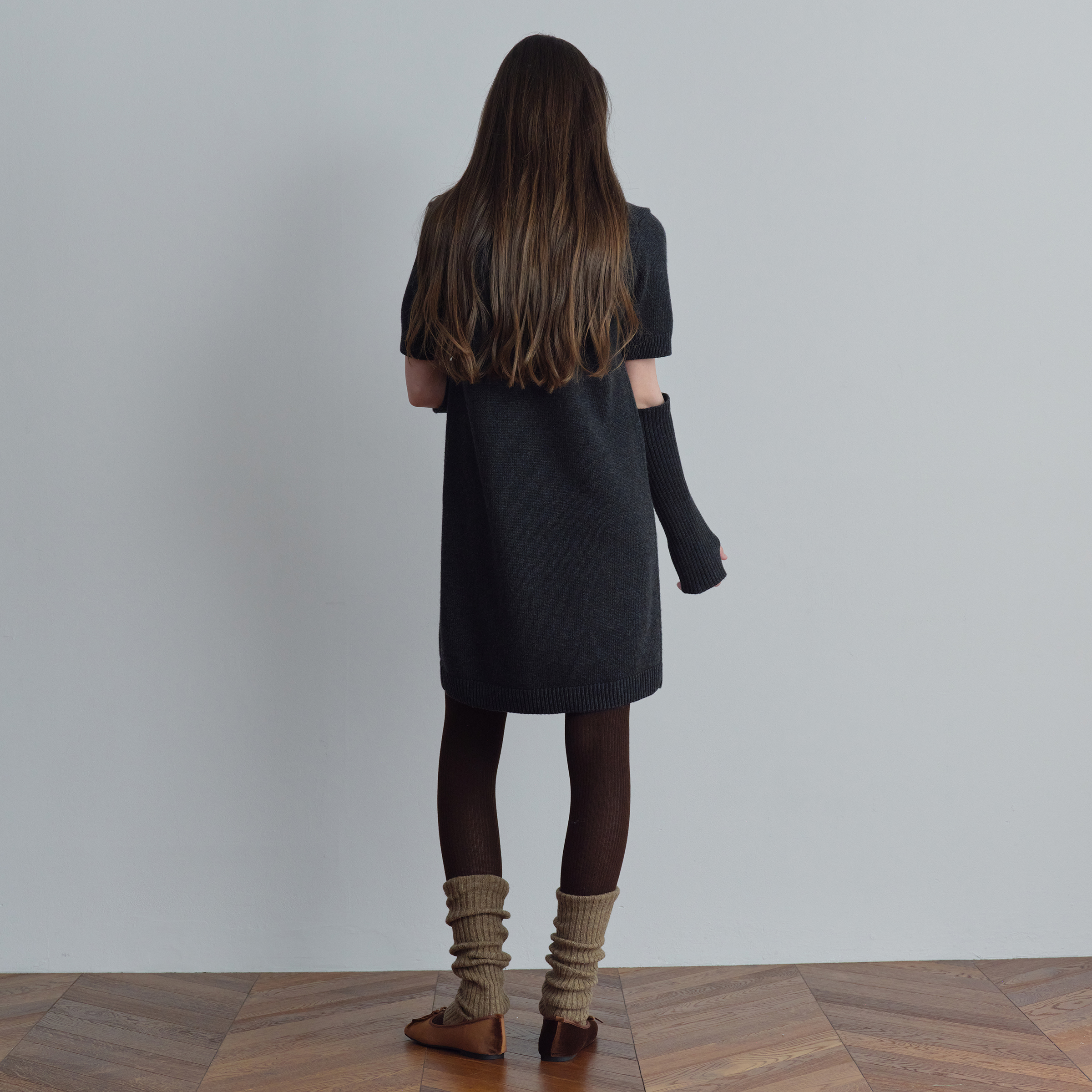 편하게 입고 따뜻하게 즐기기! 쥬시쥬디 핸드워머와 니트 원피스 세트 추천