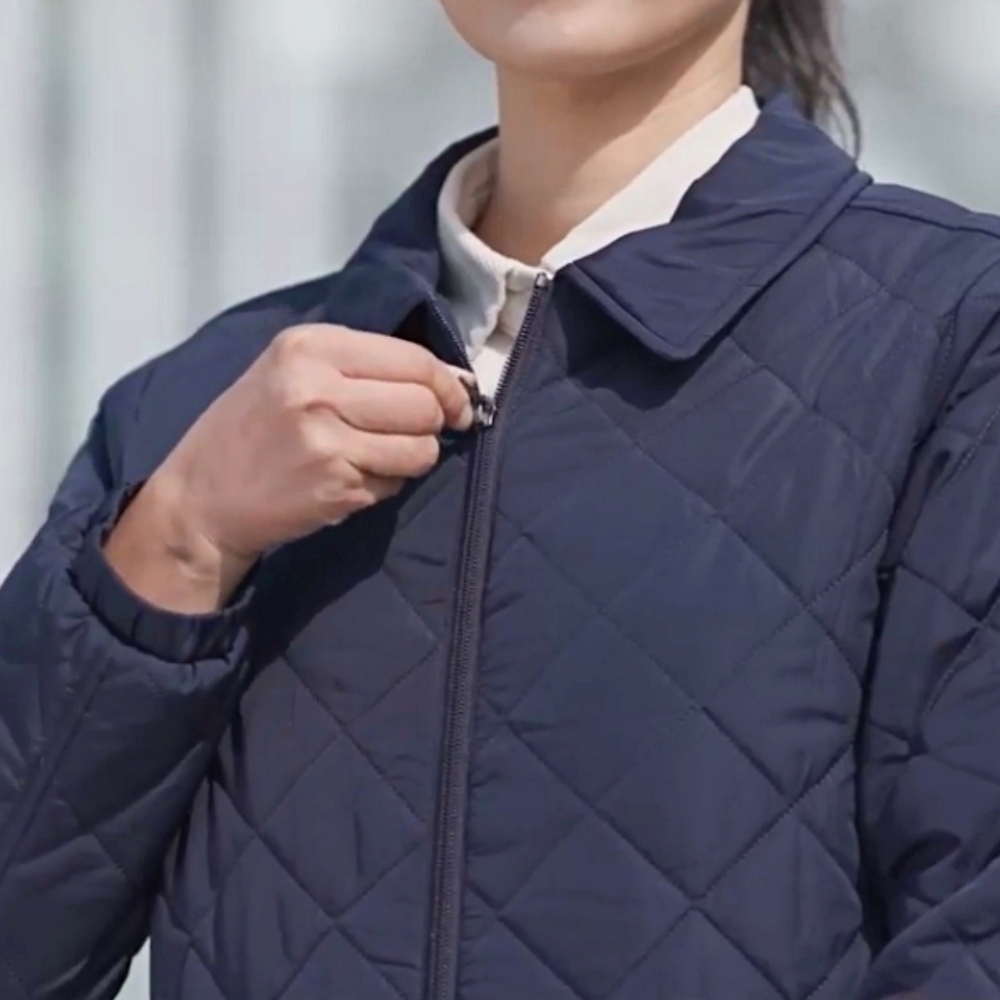 가볍고 따뜻하게, 남녀 모두 입기 좋은 다이아몬드 퀼팅 패딩 재킷 추천