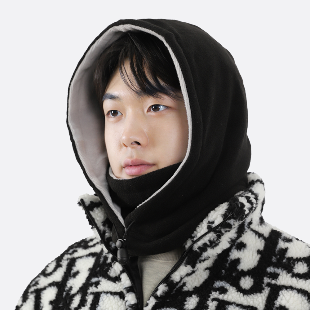 겨울철 따뜻하게! 남녀 모두 착용 가능한 멀티스카프와 방한 후드 소개