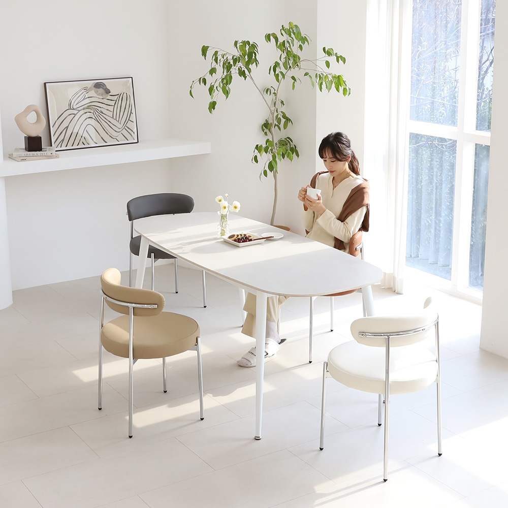 편안하고 세련된 식탁 의자, 집이나 카페에 딱 어울려요!