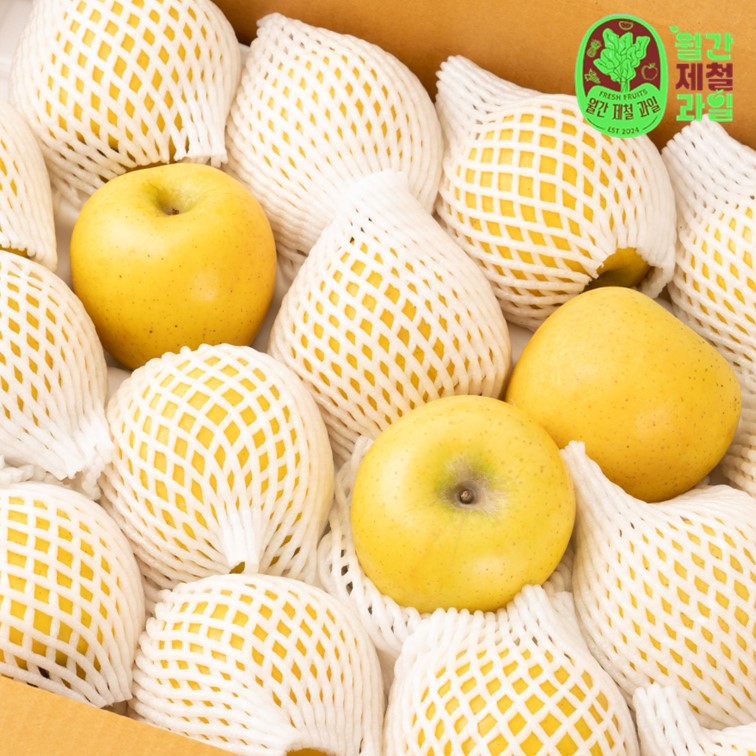 달콤하고 신선한 사과 한 상자, 오늘도 기분 좋게 즐기세요!