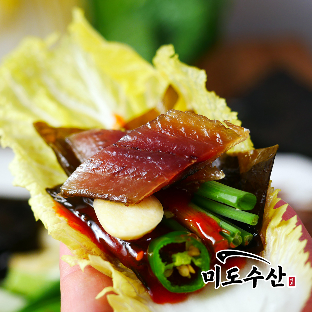 포항 구룡포에서 맛보는 신선한 과메기와 해초 세트, 집에서 손쉽게 즐기기