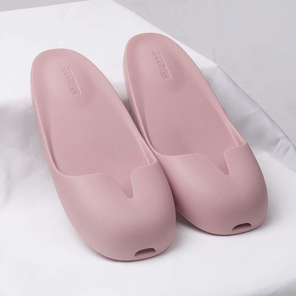 편하게 신을 수 있는 낮은 욕실 슬리퍼, 두 개 세트로 딱 좋아요!